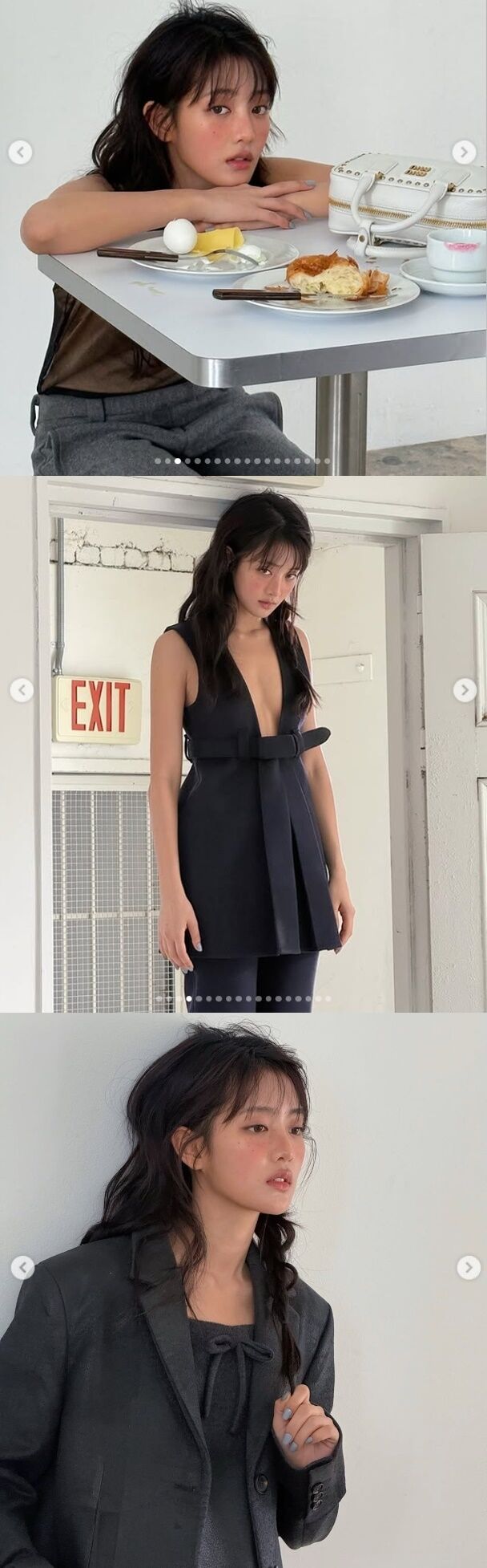 민니는 지난 7월 31일 자신의 SNS에 말과 하트 이모티콘과 함께 여러 장의 사진을 게재했다. /민니 소셜미디어