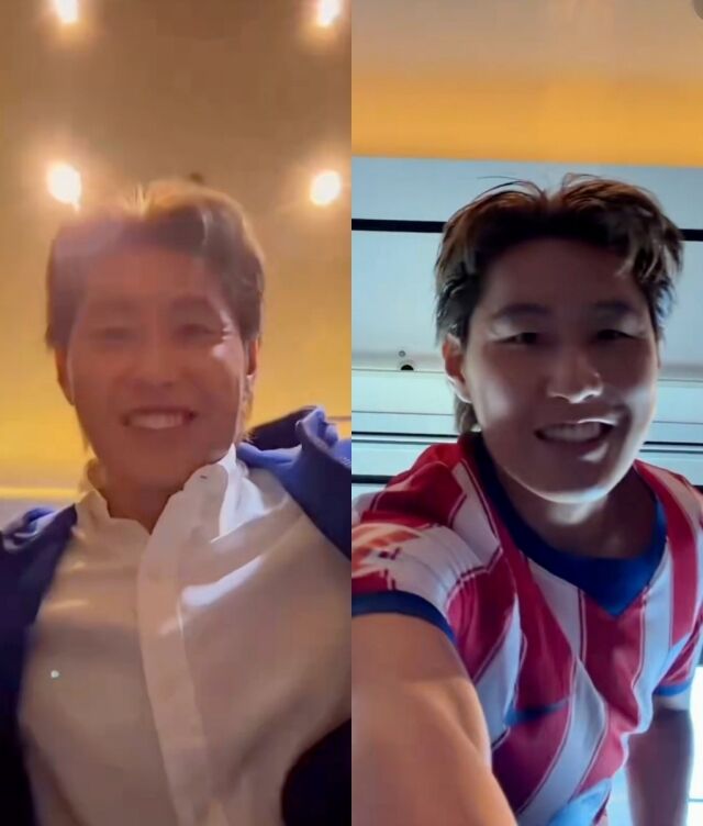아틀레티코 마드리드는 3일 구단 공식 SNS를 통해 이강인이 유니폼을 입은 모습을 공개했다./아틀레티코 마드리드 제공