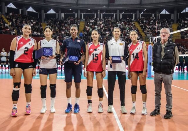 2026 U17 세계선수권을 앞두고 한국, 페루, 도미니카공화국, 스페인이 페루에서 최종 점검을 마쳤다./페루배구연맹 제공
