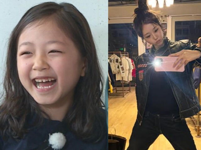 정웅인의 큰 딸이 연기를 준비하고 있다. / (왼쪽) MBC '아빠 어디가?', (오른쪽) 정세윤 소셜미디어