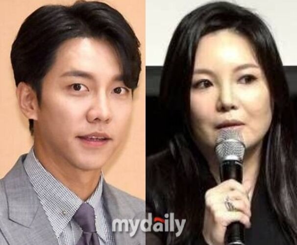 가수 겸 배우 이승기(왼쪽), 차가원 원헌드레드 대표 / 마이데일리