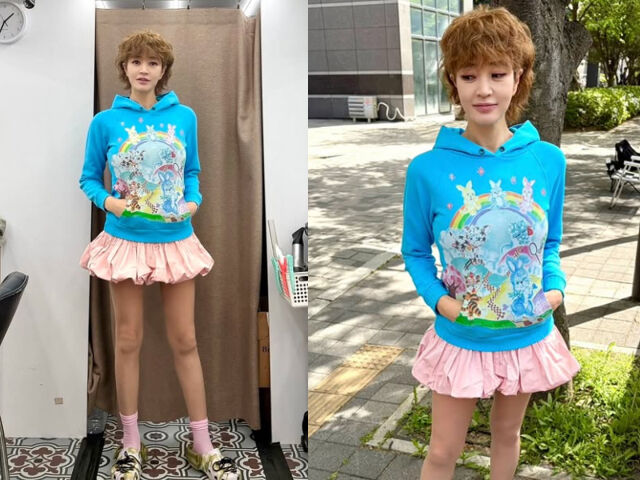 김혜수가 짧은 쇼트커트로 파격 변신을 했다. / 김혜수 소셜미디어