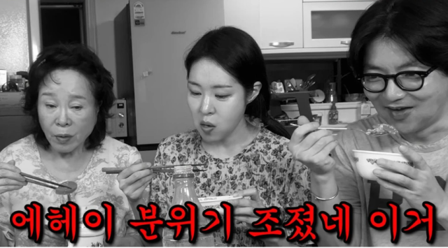 지난 5일 미자의 유튜브 채널 '미자네 주막'에는 '주식도 망하고 어머니는 응급실에 실려가고. 힘든 한 달이었다'라는 제목의 영상이 게재됐다./미자의 유튜브 채널 '미자네 주막'