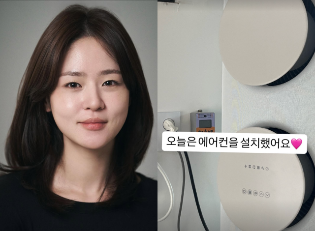 심은우가 새 요가원 개원을 앞두고 막바지 준비에 한창인 근황을 공개했다. / 심은우 SNS