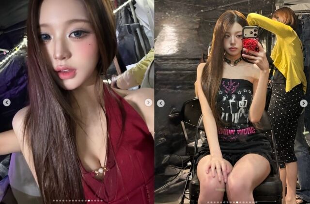 장원영이 속한 그룹 아이브는 현재 데뷔 후 첫 번째 월드 투어 '쇼 왓 아이 엠'(IVE THE 1ST WORLD TOUR 'SHOW WHAT I HAVE')을 성황리에 진행 중이다. /장원영 소셜미디어