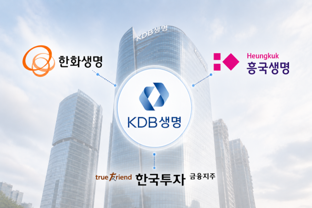 10일 금융권에 따르면 KDB생명 본입찰에는 한화생명과 흥국생명, 한국투자금융지주 등 3곳이 최종 인수제안서를 제출했다. /AI 생성 이미지