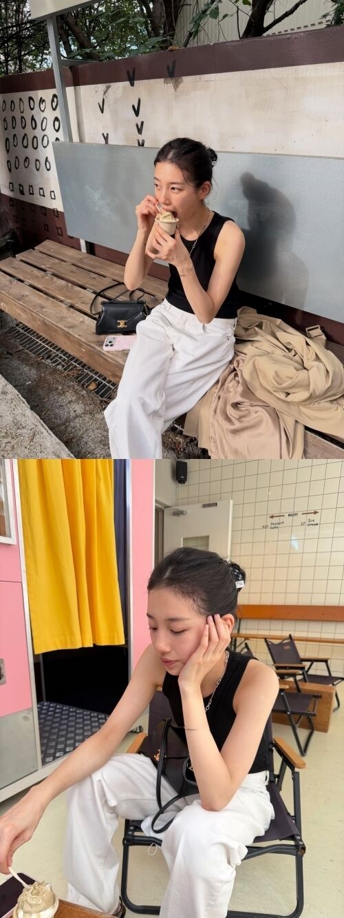 가수 겸 배우 수지가 근황을 전했다. / 수지 소셜미디어