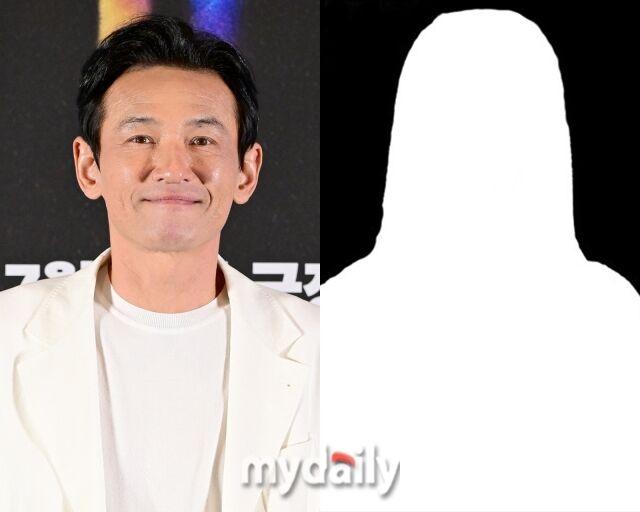 배우 황정민, 기사 이해를 돕기 위한 여성 실루엣./마이데일리