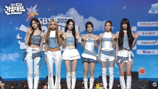 그룹 이즈나 단체 / 2026 SBS 가요대전 Summer