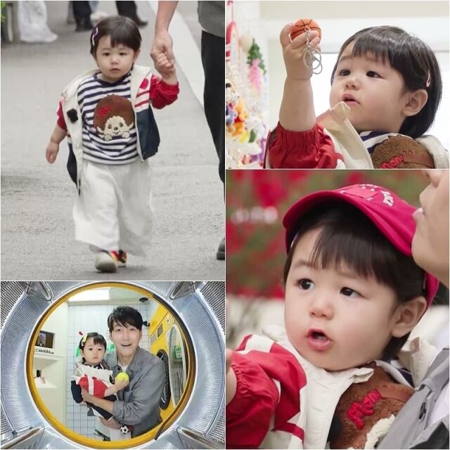 배우 심형타의 아들 하루가 고프코어룩을 완벽히 소화했다. / KBS 2TV '슈돌'