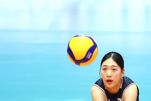 '포스트 김연경'이라 불리는 손서연의 활약이 심상치 않다./FIVB 제공