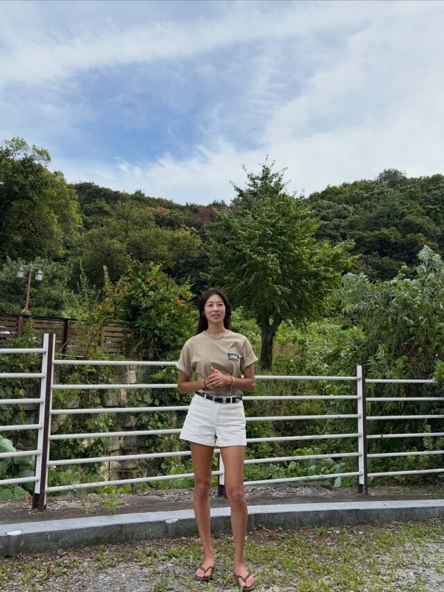 장신영이 여유로운 일상을 공개하며 근황을 전했다. / 장신영 SNS