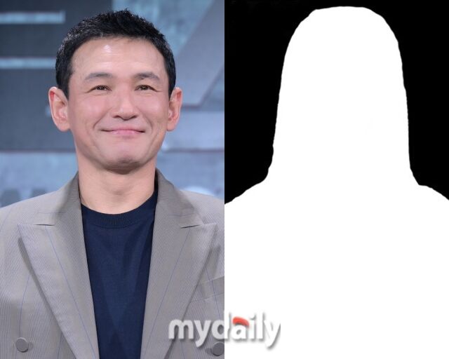 배우 황정민, 기사 이해를 돕기 위한 여성 실루엣./마이데일리