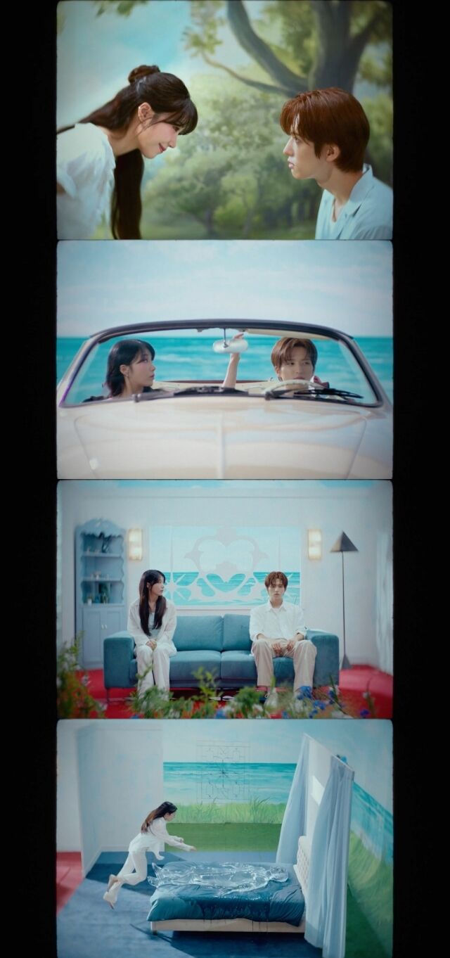 가수 정은지 '파도 (i love LOVE)' 뮤직비디오./빌리언스