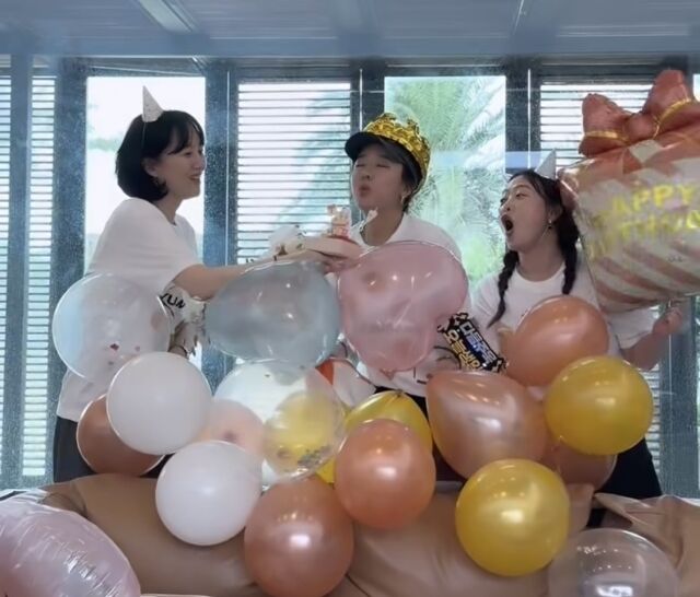 왼쪽부터 김리온, 소유진, 심진화. /소셜미디어