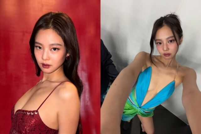 블랙핑크 제니, 화보 비하인드 사진 공개