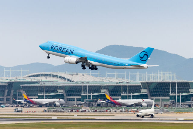 대한항공 보잉 747-8i 항공기. /대한항공