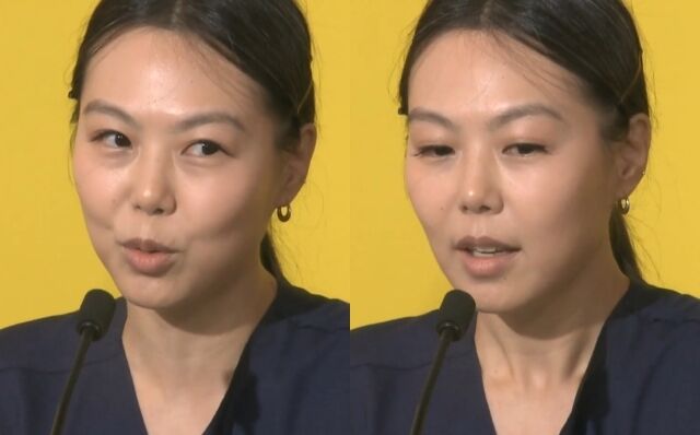 배우 김민희가 출산 이후 첫 공식석상에 섰다. / 로카르노국제영화제 공식유튜브 