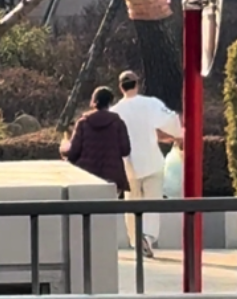 성백현, 안지현으로 추정되는 사진./온라인 커뮤니티