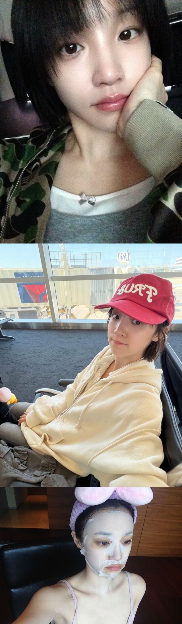 우기, 민낯인데 피부가 뭔일?…잡티 하나 없네 - 마이데일리