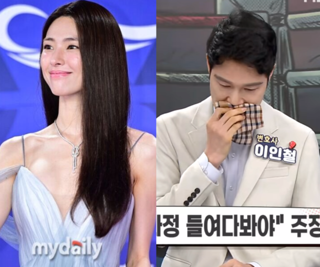배우 하영(왼쪽), 이인철 변호사. / 마이데일리, MBN 시사교양 프로그램 '더 펀치'