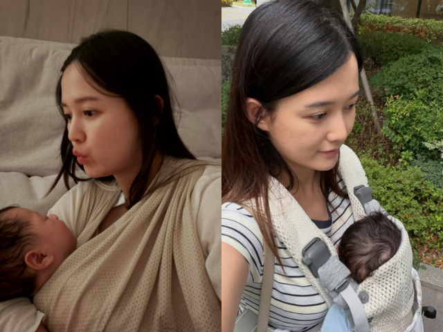 배우 남보라와 아들./남보라 인스타그램