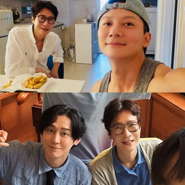 위 고지용, 이재진, 아래 김상혁 고지용./고지용 인스타그램