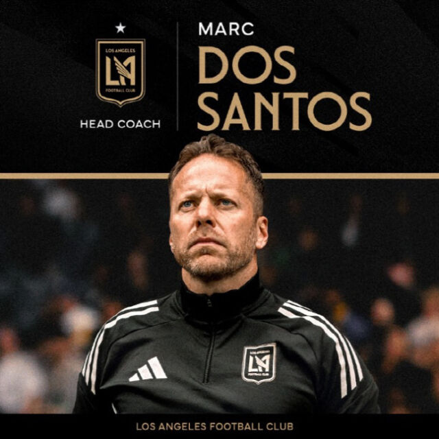 멕시코 '패션풋볼'에 따르면 LAFC의 마크 도스 산토스 감독의 입지에 위기가 찾아왔다./LAFC 제공