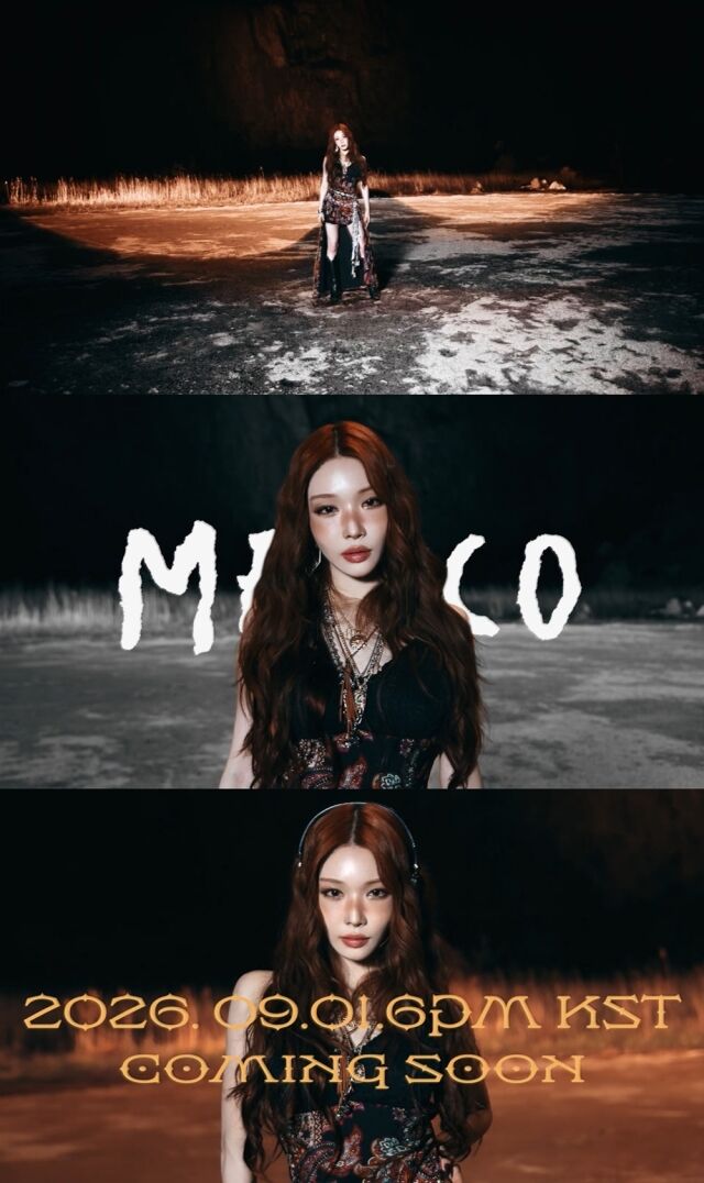 가수 청하./모어비전