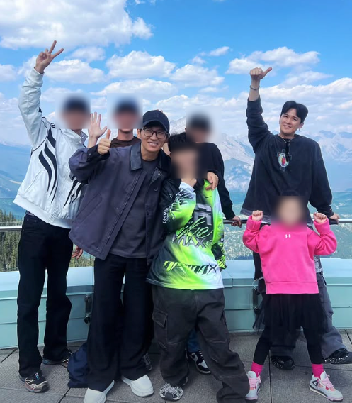 박지헌, 최현준 가족./최현준 인스타그램