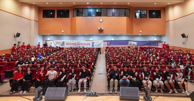 전국수의학도축전'에서 열린 로얄캐닌 커리어 토크 현장. /로얄캐닌코리아