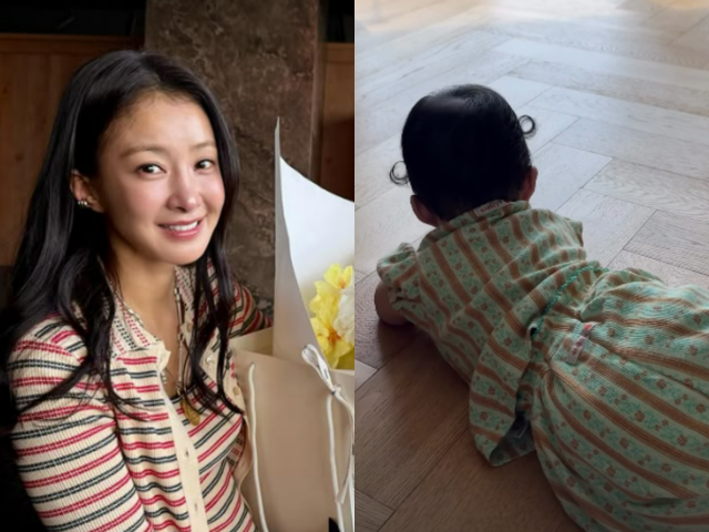 배우 이시영과 딸./이시영 인스타그램