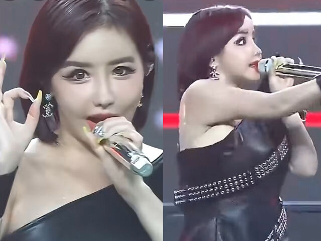 박봄이 공연을 펼쳤다. / 쿠팡플레이