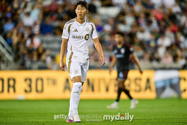 손흥민이 콜로라도와의 2026시즌 MLS 원정 경기에서 교체 출전했다./게티이미지코리아