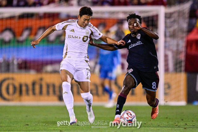 손흥민이 콜로라도와의 2026시즌 MLS 원정 경기에서 교체 출전했다./게티이미지코리아