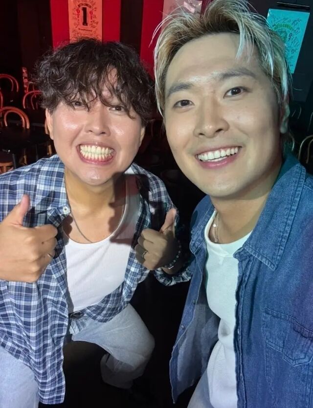 가수 한동근, 개그맨 유영우./유튜브 '유스데스크'