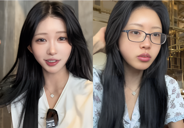최준희는 지난 20일 자신의 인스타그램 스토리에 "다낭 브이로그 편집 중인데 갭 차이 진짜 어이가 없다"라는 글과 함께 사진을 게재했다. /최준희 소셜미디어