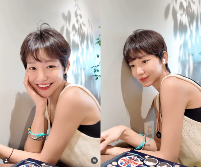 신소율이 과감한 숏커트로 이미지 변신에 나섰다. / 신소율 SNS