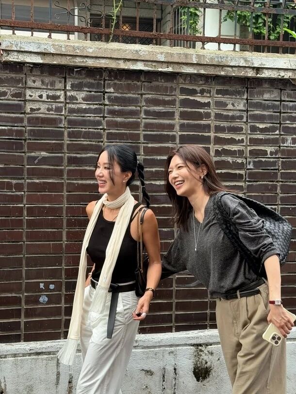 수영, 엄정화./ 수영 SNS