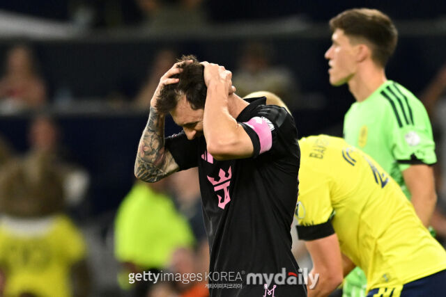 메이저리그사커(MLS)가 리오넬 메시(인터 마이애미)에게 벌금 징계를 내렸다. /게티이미지코리아