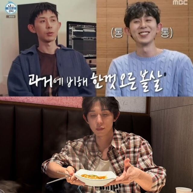 위 2022년 '나 혼자 산다' 출연 때 모습, 아래 코드 쿤스트./MBC '나 혼자 산다', 코드 쿤스트 인스타그램