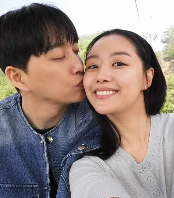 박위, 송지은./소셜미디어