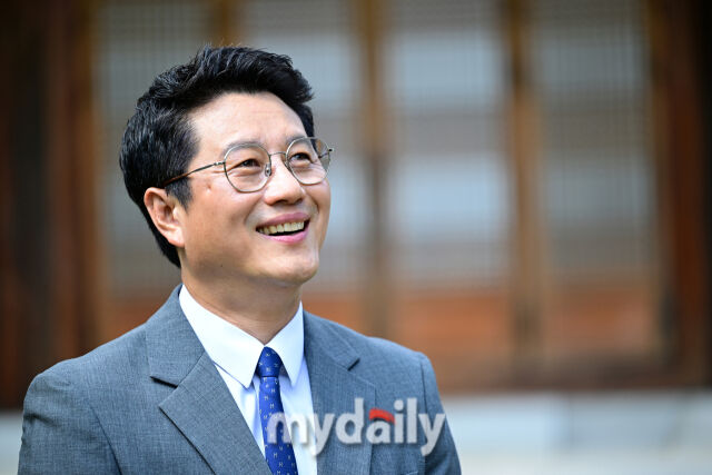 박한동 회장이 대학축구 미래와 청사진에 대해서 설명하고 있다. /합천군민체육공원=유진형 기자