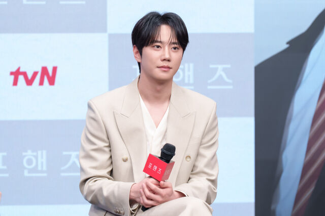 tvN 새 토일드라마 '포핸즈' 온라인 제작발표회./tvN