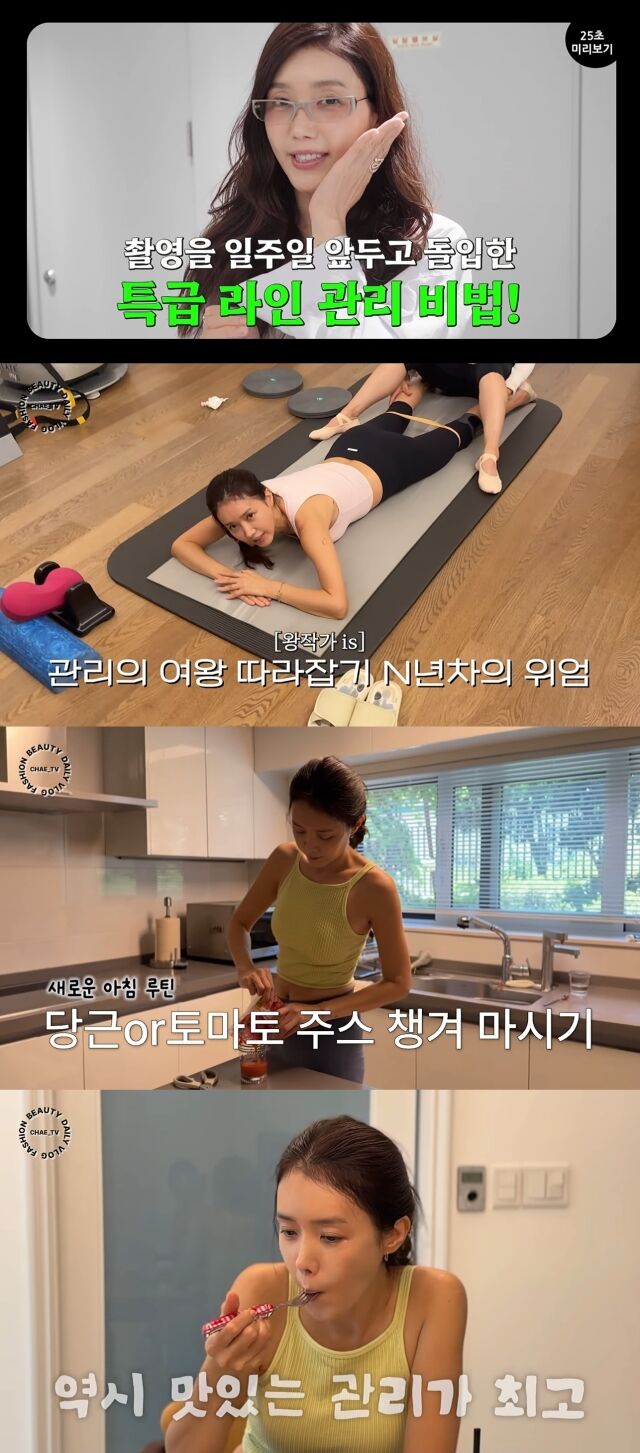 유튜브 채널 '채정안TV'./유튜브 채널 '채정안TV' 영상 캡처