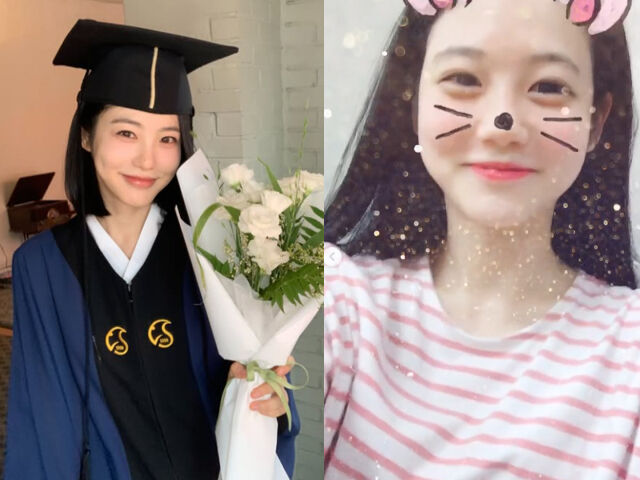 신예은이 성균관대학교를 졸업했다. / 신예은 소셜미디어