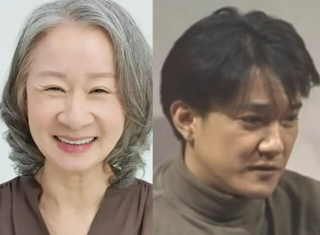시니어 모델 변지원(왼쪽), 배우 故변영훈 / 변지원 소셜미디어 및 MBC '분노의 왕국',