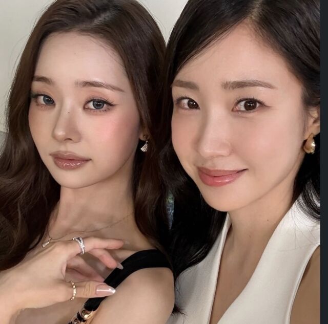 프리지아(왼쪽)와 최희 /소셜미디어