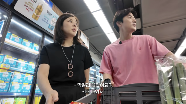 김강우의 아내 한무영이 다이어트를 위해 좋아하던 막걸리까지 끊었다고 밝혔다. / 유튜브 채널 '김강우 KIMKANGWOO'