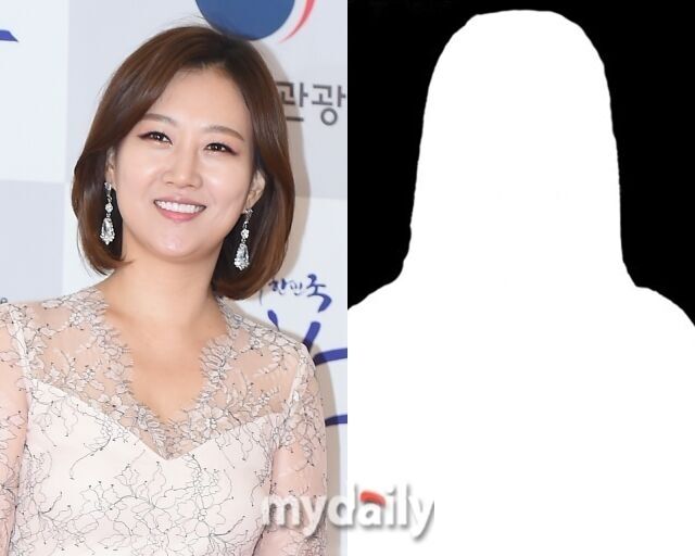가수 장윤정, 기사 이해를 돕기 위한 여성 실루엣 / 마이데일리